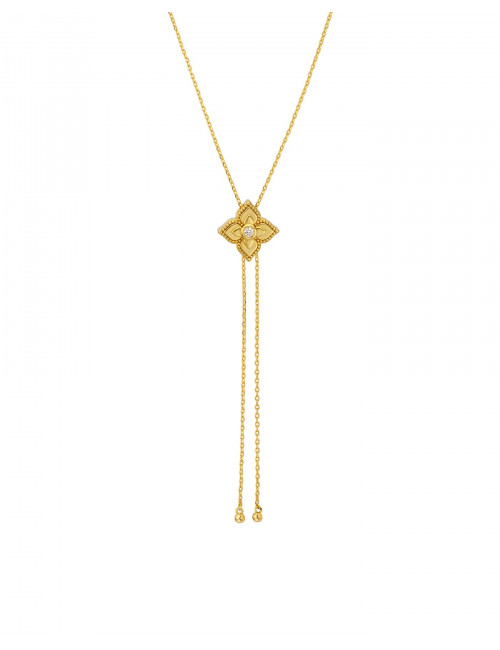 Halsketting Lotus Bolo | goud