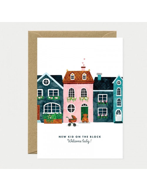 Wenskaart | new kid on the block