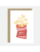 Wenskaart | crunchiest chip