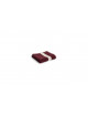 Gastendoekje Stripe Wash Cloth | burgundy