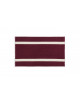 Badmat Stripe | burgundy