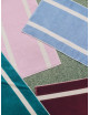 Badmat Stripe | petrol blue