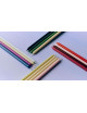 Kaarsen Slim (set van 4) | pink/red