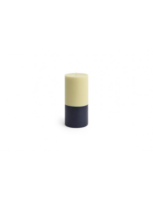 Kaars Silo | large/lime white/midnight blue