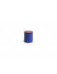 Kaars Silo | medium/bordeaux/royal blue