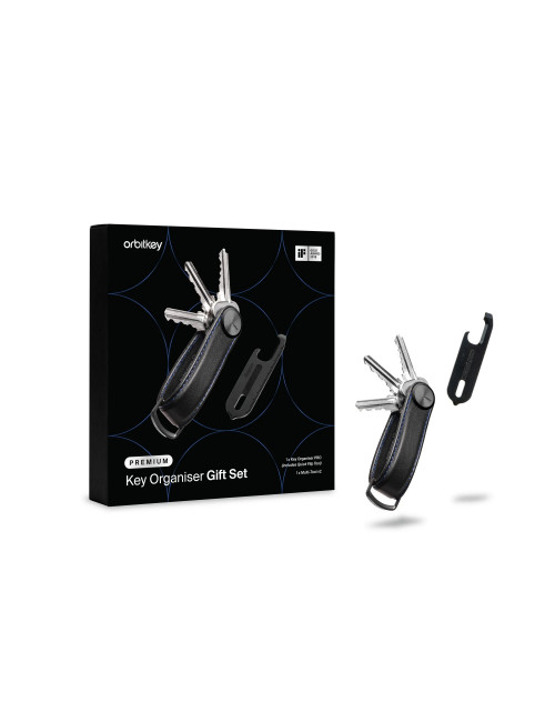Key Organiser Pro + Multitool v2 | blackout/blue stitching