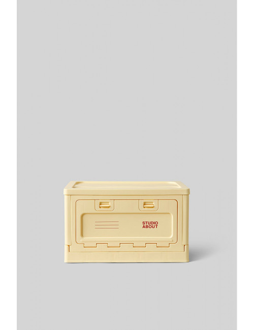 BOX Opbergbox | medium/lichtgeel