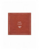 Servetten Vierkant Liefde & Geluk | rood/wit