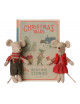Kerstmuis Tweeling in Boek | kleine zus/kleine broer