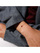 Gouden Armband | little big love/burgundy