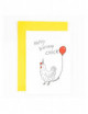 Wenskaart | birthday chick