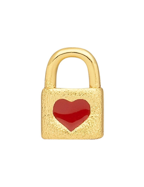 Oorbel Love Lock | goud