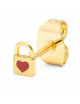 Oorbel Love Lock | goud