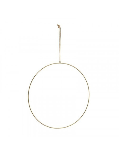 Wire ring | brass 60 cm