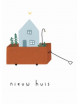 Wenskaart nr. 44 | nieuw huis