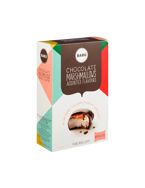 Barú 8-pack Assortiment Chocolate Marshmallows (114g)