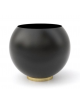 Globe flower pot XL ⌀43cm | black