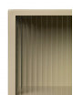 Haze Wall Cabinet | reeded glass cashmere 