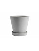 Flowerpot with Saucer XL | grey