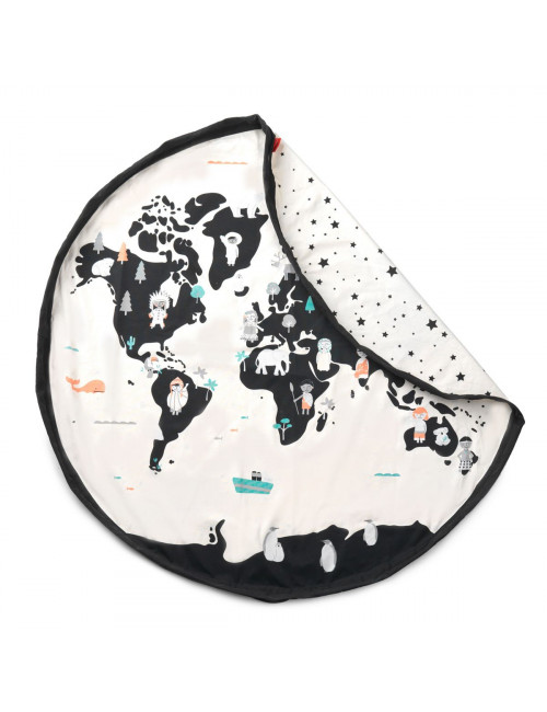 Play mat & Storage bag | worldmap/stars