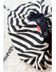 Play mat & Storage bag | stripes black