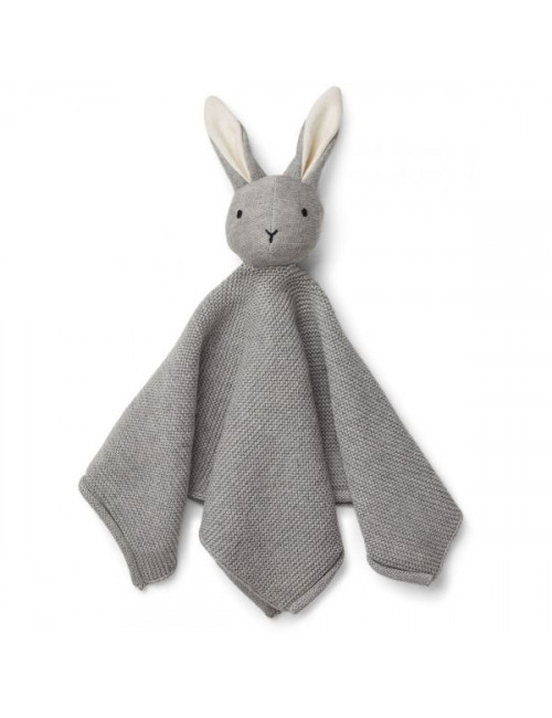Milo knit cuddle cloth - rabbit grey