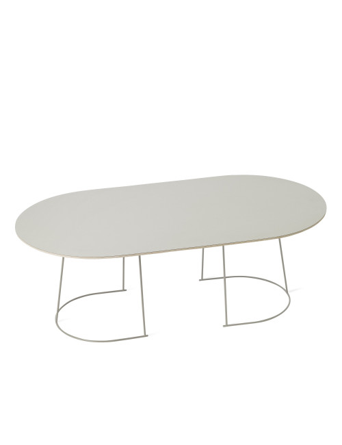 Airy Large Coffee Table - Grey