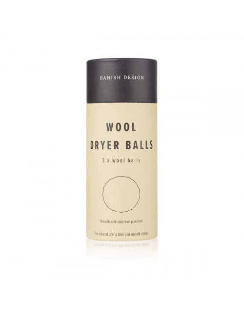 Reusable Wool dryer balls (set of 3) | 100% pure wool 