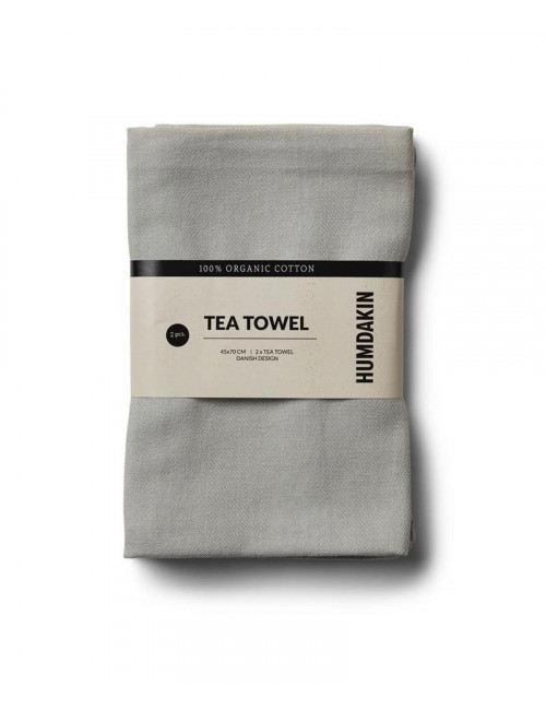 Oganic Tea Towel (2pack) - Stone
