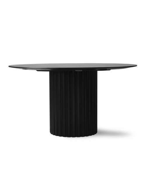 Pillar Dining Table - Black