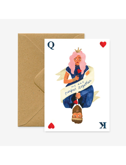 Greeting Card - King and Queen