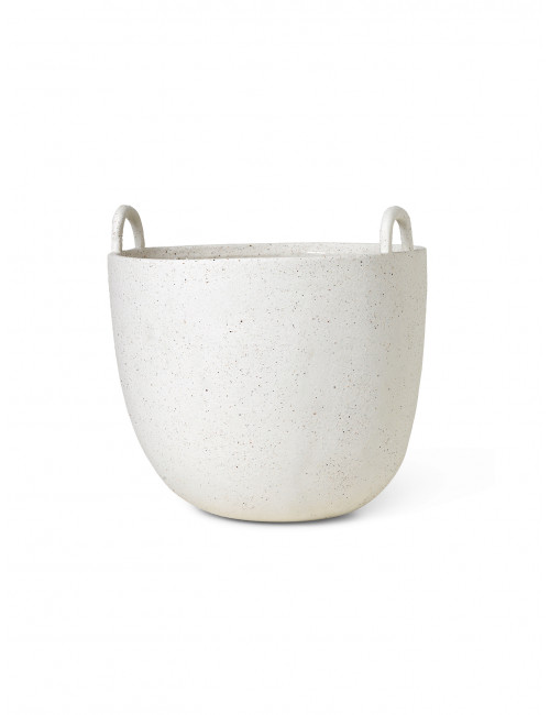 Speckle Pot | large offwhite