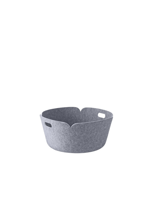 Round Basket Restore | grey melange