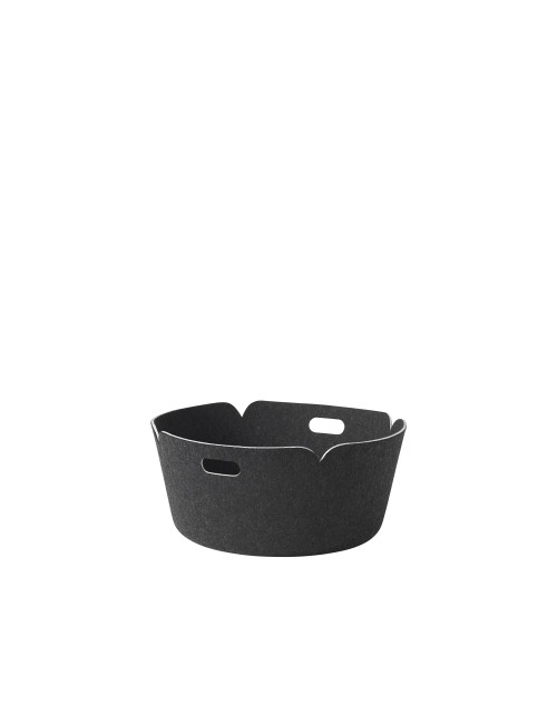 Round Basket Restore | black melange