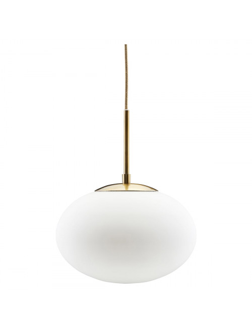 Lamp Opal L - goud/wit