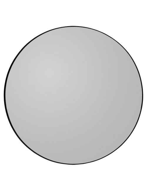 Circum Round Mirror XS | clear/black Ø50cm