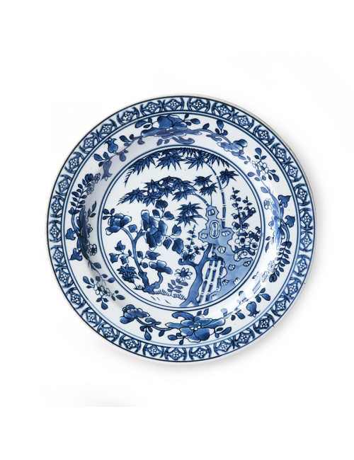 Ceramic Handpainted Plate | blue