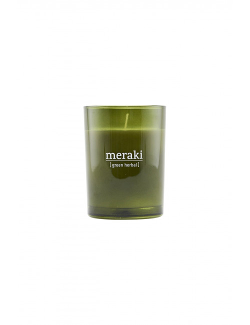 Scented Candle | green herbal