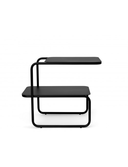 Bijzettafeltje Level Side Table | zwart