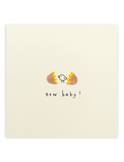 Wenskaart | new baby egg