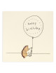 Wenskaart | happy birthday/egel