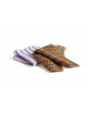 Keukendoek Melange (set van 2) | stripe/blue/brown/pink