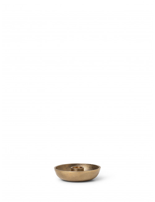 Bowl Candle Holder | brass