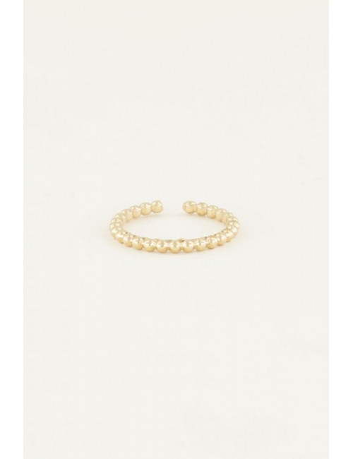 Ring goud | bolletjes