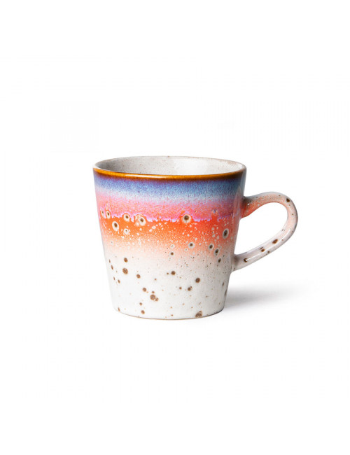 70's Ceramics Americano Mug | asteroids