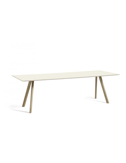 CPH 30 table L250 cm | soaped oak/off-white linoleum