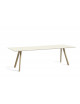 CPH 30 tafel L250 cm | gezeept eik/off-white linoleum