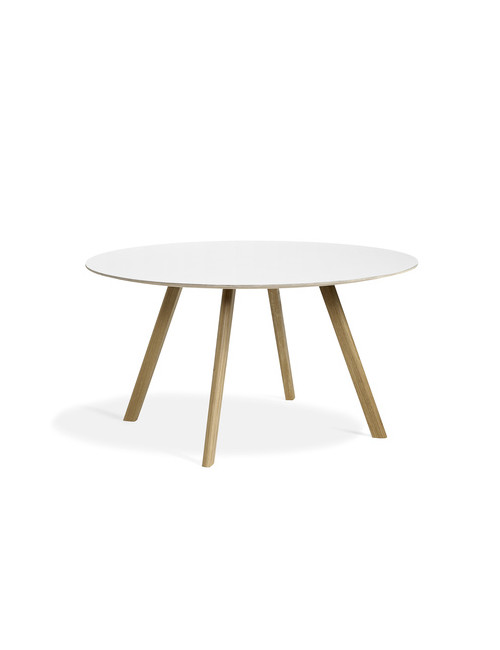 CPH 25 tafel Ø140 | eik/witte linoleum