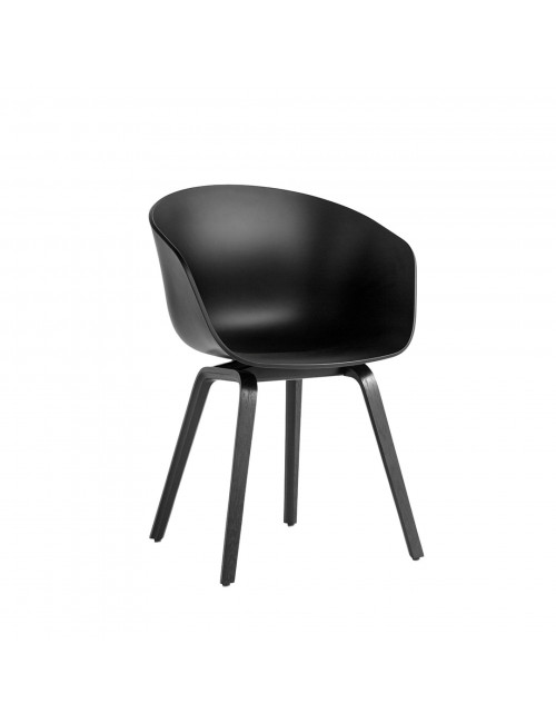 AAC 22 stoel | zwarte eik/zwart