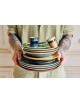 70's Ceramics Plat Bord 29cm | kiwi